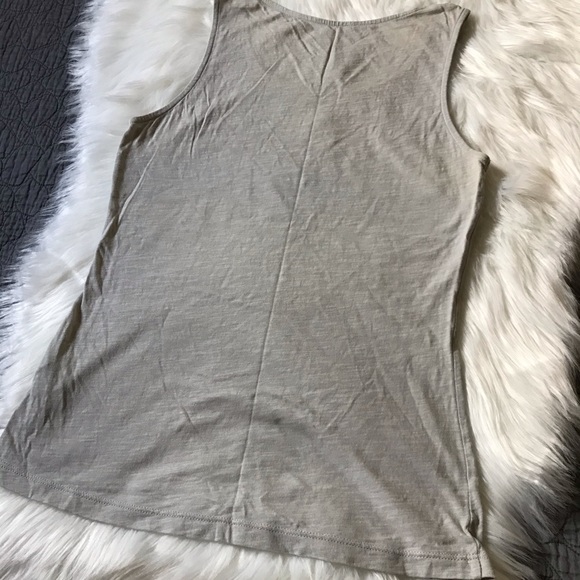 Banana Republic Sequin-Like Metallic Trim Tank, S - Picture 4 of 6